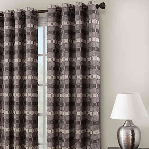 Cadence Chenille Accents Jacquard 84inch Window Curtain Poshmark